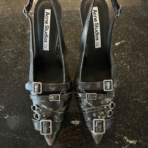 acne studio kitten heels